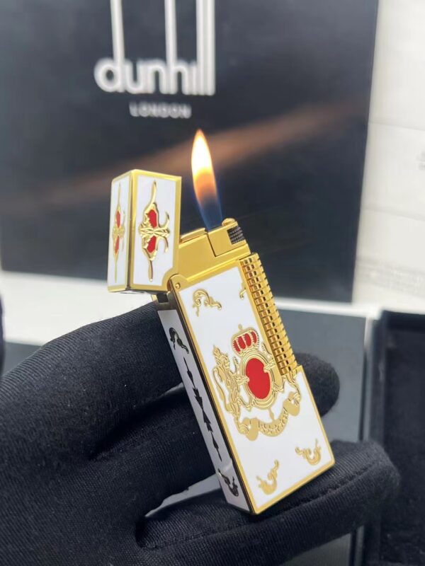 Dunhill Angled Flame Pipe British Extended Version  Lighter