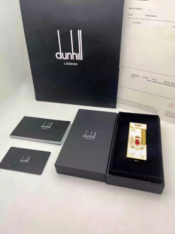 Dunhill Angled Flame Pipe British Extended Version  Lighter - 图片 3