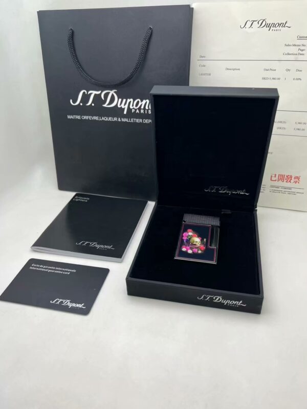 S.T.Dupont Skull and Roses Phantom Resonant Sound Lighter - 图片 7